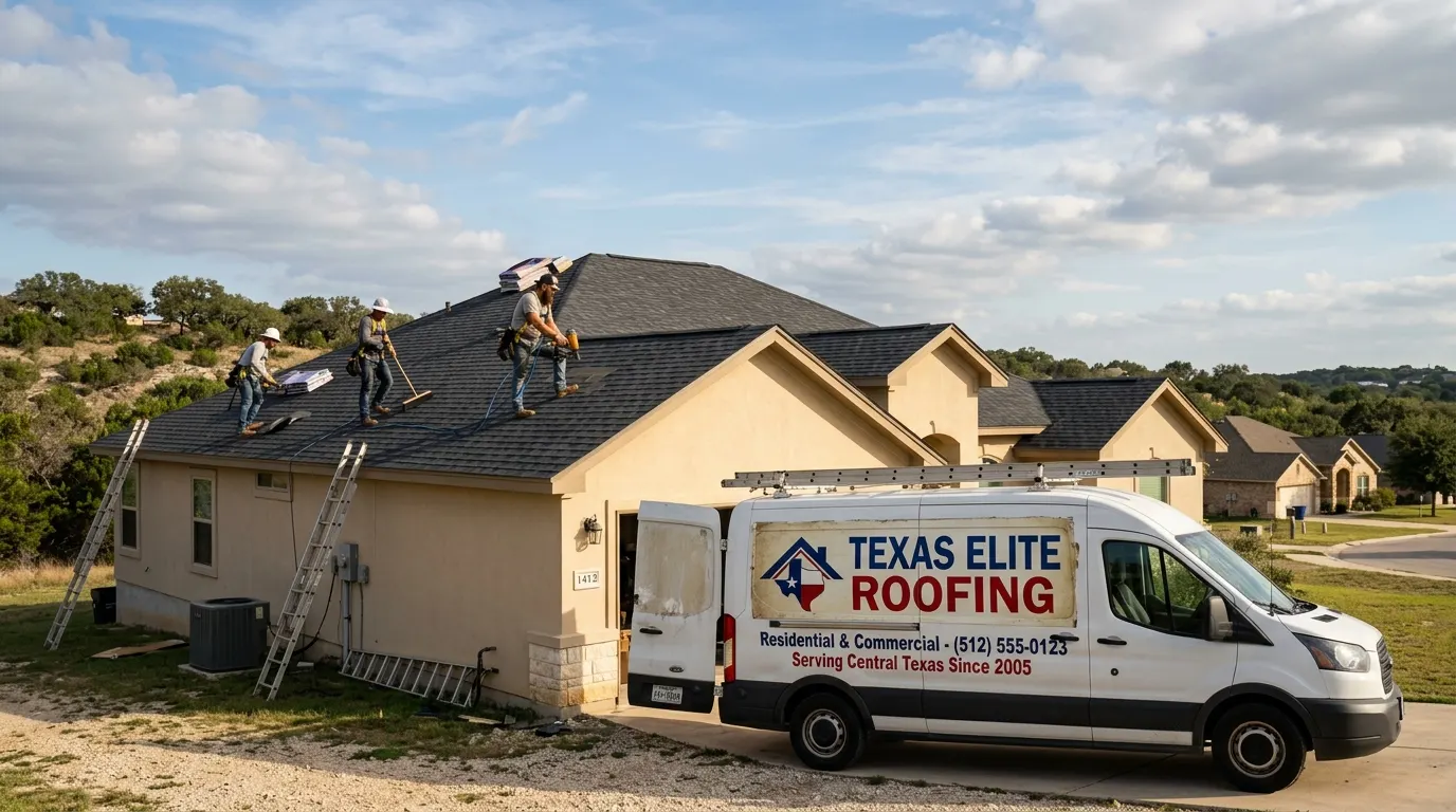 Roofing website design guide showing mobile-friendly roofing contractor website with before-and-after gallery